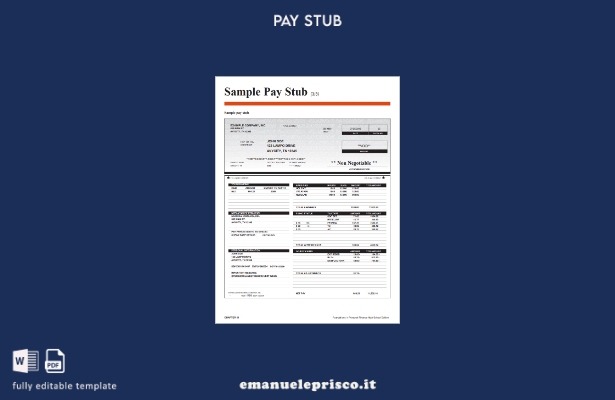 stile verificato Fondamenti nel modello di busta paga della scuola superiore di 